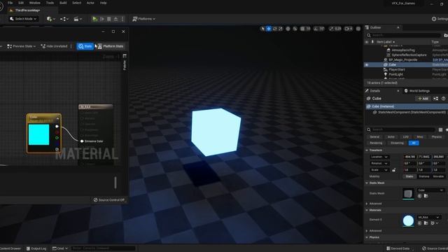 Техника "Rotate About Axis" | VFX Technique | Unreal Engine 5 | Tutorial смотреть онлайн