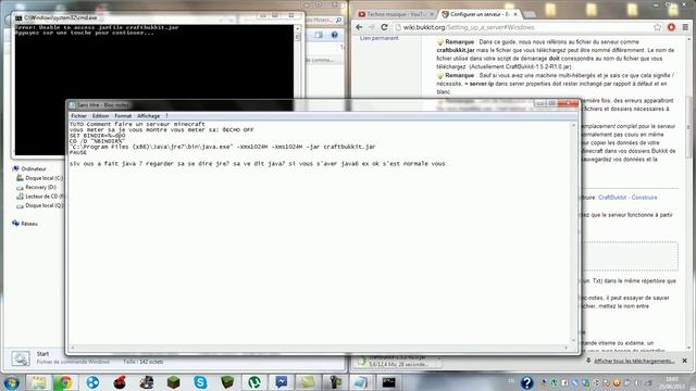 TUTO Comment faire un Serveur MineCraft ! :) Bukkit 1.5.2 смотреть онлайн