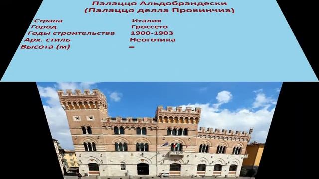 Палаццо Альдобрандески , Палаццо делла Провинчиа (Гроссето) смотреть онлайн