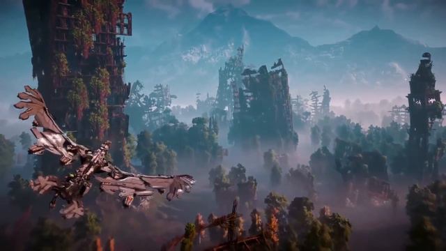 Horizon Zero Dawn NEW Trailers Explore The Wild & Overwhelming Odds смотреть онлайн