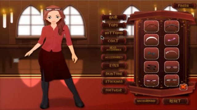 Игра "Одевалка в школу" смотреть онлайн