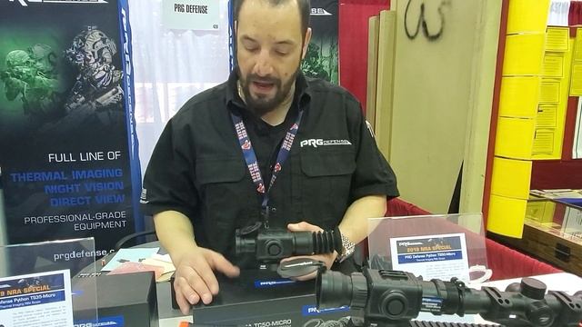 PRG Defense showing Thermal Optics Python TS-Micro at NRA AM 2019 смотреть онлайн