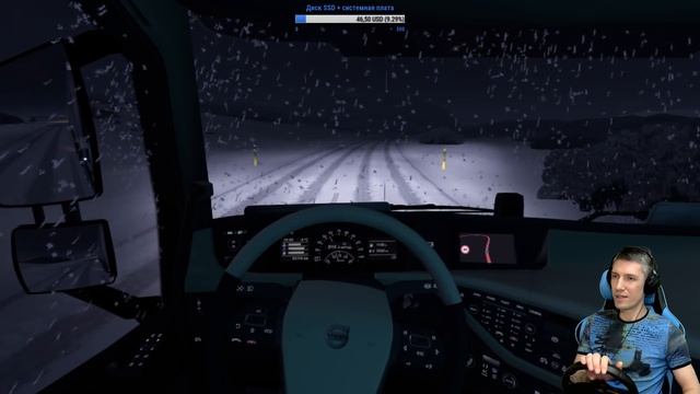 Над пропастью в снегу - Euro Truck Simulator 2 смотреть онлайн