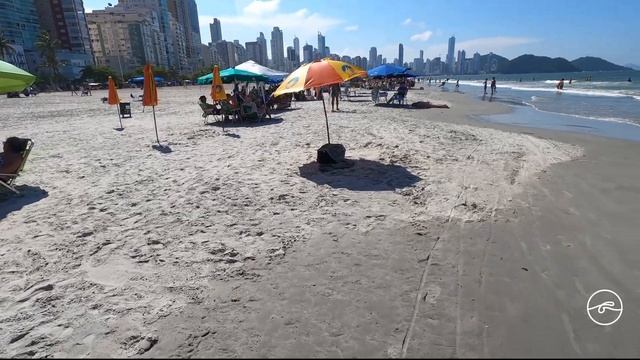 [Best Beaches Brazil 4K] ?? Caminhada na praia ?? Balneário Camboriú, Brasil смотреть онлайн