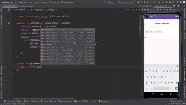 Mastering Web Scraping Kotlin Android Studio: Unleash the Power of Data Extraction смотреть онлайн