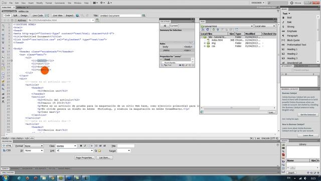 Maquetación HTML + CSS e interfaz en Photoshop - Parte 3 смотреть онлайн