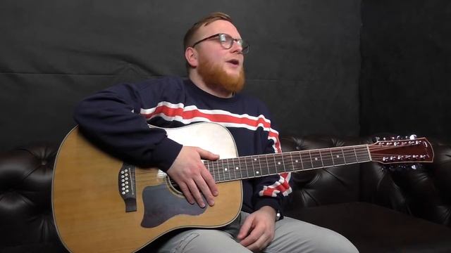 Caraya F660 12ти струнная акустическая гитара обзор смотреть онлайн