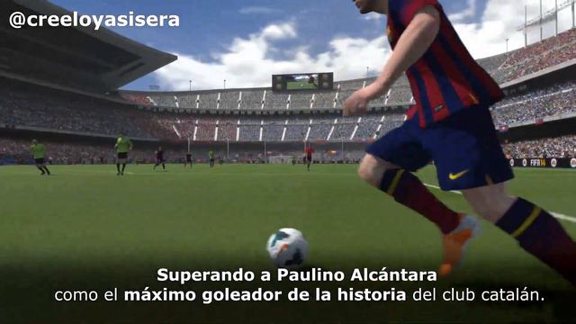 FIFA14 | Lionel Messi | Barcelona's All-Time Leading GoalScorer - Legend - 371 Goles смотреть онлайн