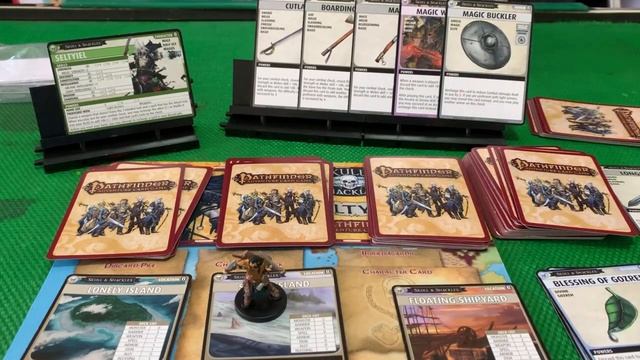 Pathfinder Adventure Card Game - Skull and Shackles. Rules overview and solo walkthrough смотреть онлайн