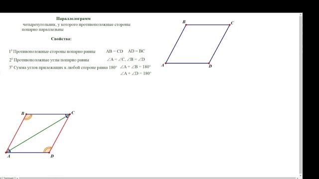 Параллелограмм смотреть онлайн