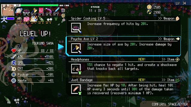 Suddenly OP | HoloCure - Save the Fans! | Sana | Gameplay | Unlocks смотреть онлайн