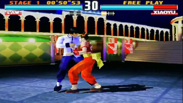 Tekken 3 Xiaoyu VS Law смотреть онлайн