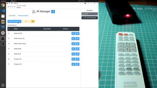 [Valknut Project] - [IR-Control Module]. DIY. Модуль виртуальных пультов ДУ не очень умного дома. смотреть онлайн