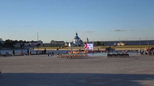 100-летие Чувашской автономии. Репетиция под музыкальным фонтаном. Чебоксары. 24 июня 2020 смотреть онлайн