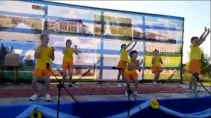 ДЕНЬ СЕЛА ТАНЦУЕТ МЛАДШАЯ ГРУППА