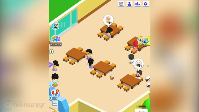 Mini Restaurant: Food Tycoon - Gameplay Satisfying Games Part 3 Unlimited coins (Android,iOS) смотреть онлайн