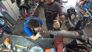 CFMOTO 250 JETMAX удаление катализатора