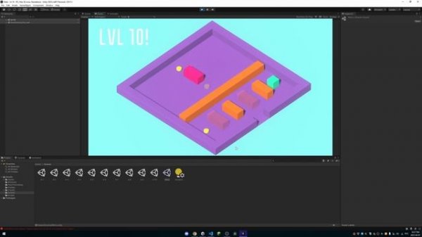 СДЕЛАЛ ИГРУ-ГОЛОВОЛОМКУ НА UNITY!! #unity3d #gamedev #Viphase #puzzlegame #games #игры #юнити #обзо