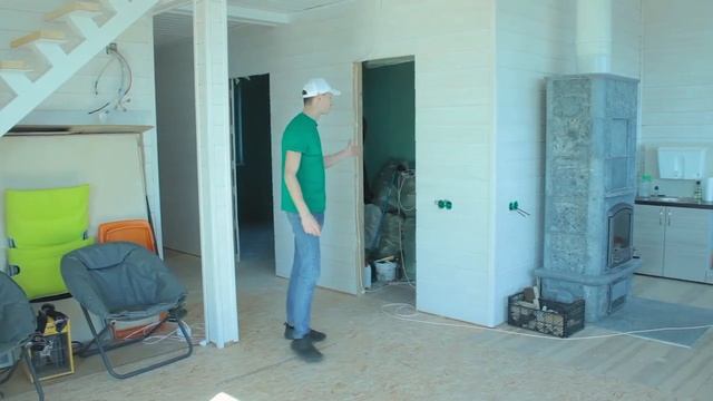 Обзор на каркасный дом со вторым светом. смотреть онлайн