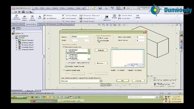 Engineering - Creating a Simple Drawing in Solidworks (Andrew Leroy) смотреть онлайн