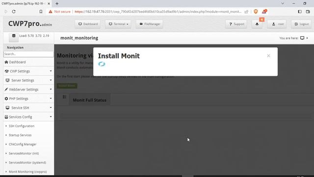 05 CWP basic settings after installation смотреть онлайн