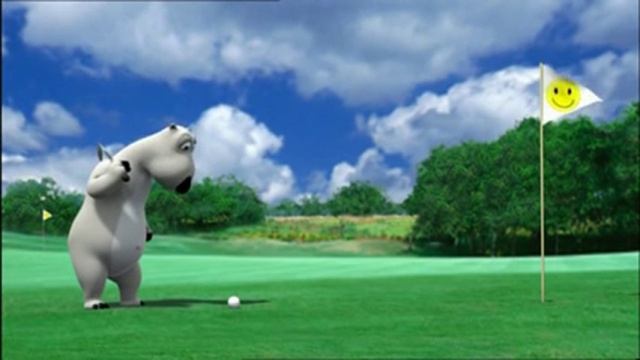 Медведь Бернард - Гольф - серия 2 / Bernard - Golf - episode 2 смотреть онлайн