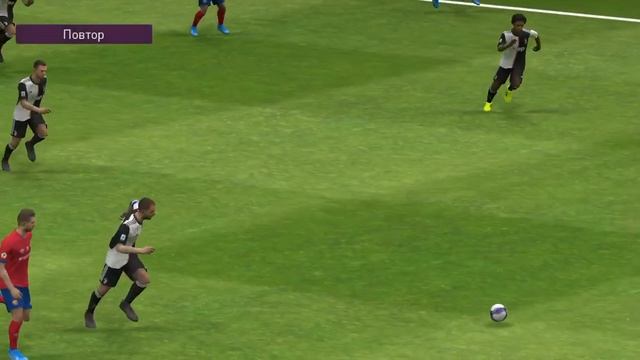 (PESMOBILE2020) Гол Ману Тригероса в ворота Ювентуса