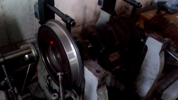 Балансировка коленвала Opel Vectra