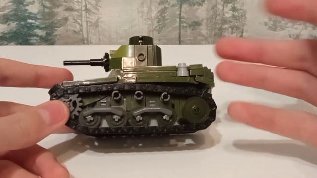 Обзор на M3 Stuart из Лего/ M3 Stuart From Lego
