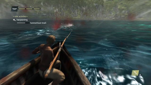 Assassin's Creed 4 Hunting Hammer Head Shark! | Harpoon Activity [PC 4K 60FPS] смотреть онлайн
