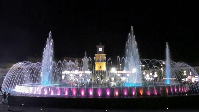 Singing fountains in Turkey. Музыкальный фонтан Турции смотреть онлайн
