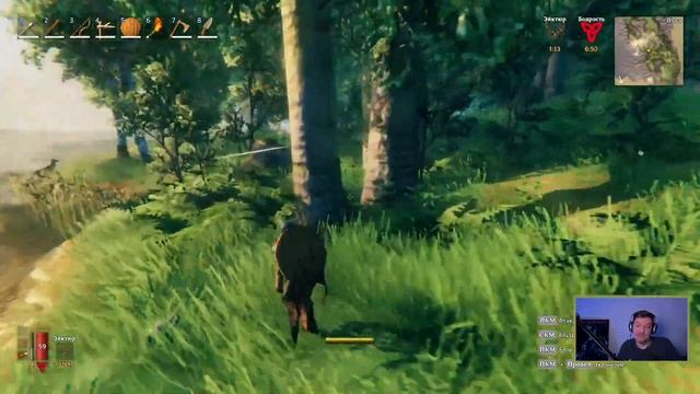 Гитман и UncleBjorn играют в Valheim, День 2 смотреть онлайн