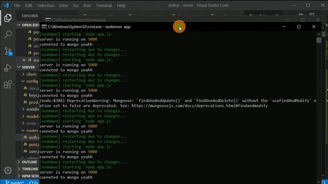 #51 Deploying changes to heroku | Instagram clone | MERN stack tutorial смотреть онлайн