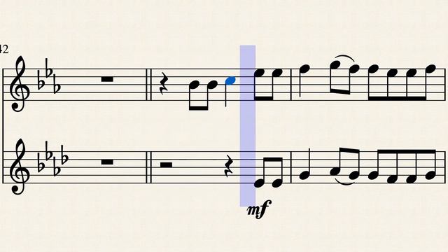 Lady Antebellum - Ocean - Alto Sax Sheet Music смотреть онлайн