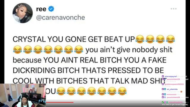 SOME OF THE THINGS SAID BETWEEN CARENA AND CRYSTAL CANT BE TAKEN BACK!! THIS SO SAD!! смотреть онлайн