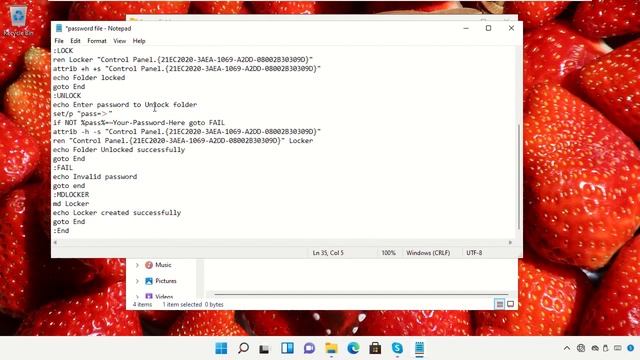 Защита папки паролем в Windows 11 смотреть онлайн
