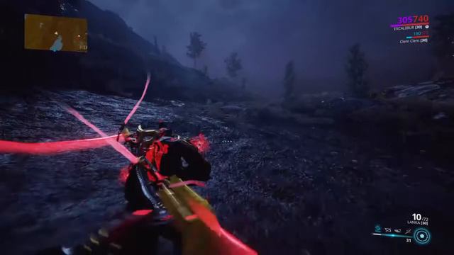 Warframe - Excalibur Melee Riven Unveiled (6 Sentients Kills No Fail Mission) Cetus смотреть онлайн