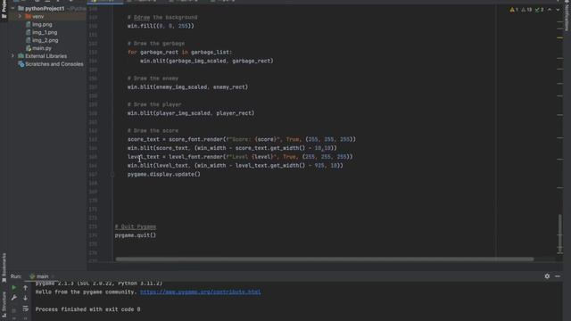How to create a 2D garbage collecting game in python!!!! смотреть онлайн