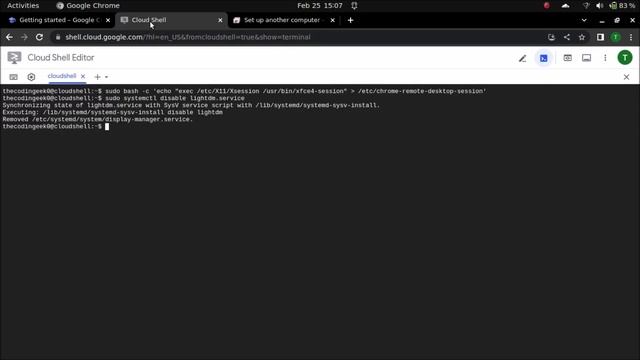 How To Use Free Ubuntu Machine On Google Cloud Shell With RDP | Free VPS Server | The CodinGeek смотреть онлайн