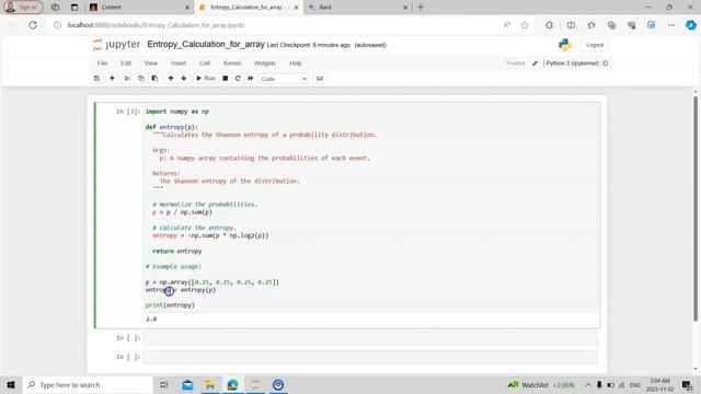 Python: Calculating Entropy and Gini Index using Google Bard or ChatGPT смотреть онлайн