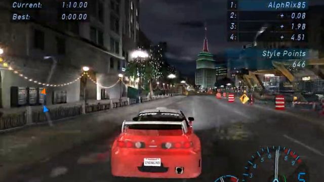 Racing through the old pathways of memories |NFS Underground Race | The Circuit смотреть онлайн