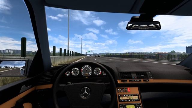 VOZIMO CUVENI MERCEDES W140 PO SRBIJI - BALKAN - ETS2 -LOGITECH G29 GAMEPLAY