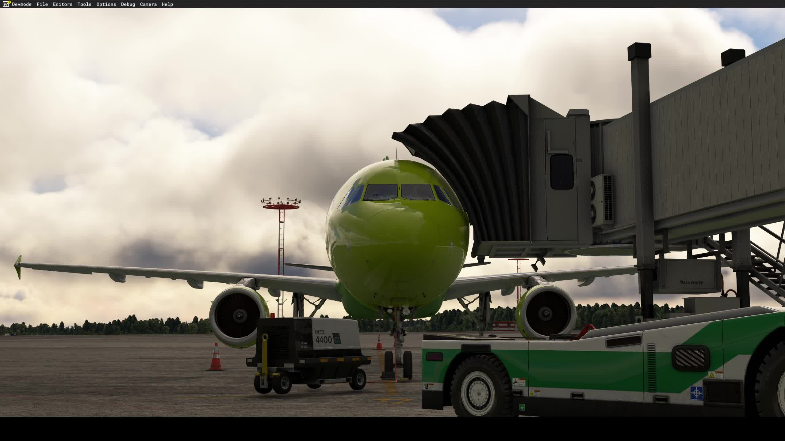 Fenix Simulations A321, MSFS 2020, Vatsim, GSX, SBI1007, Moscow(UUDD) - St Petersburg(ULLI)