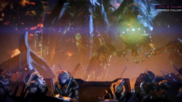 Все 4 концовки Mass Effect 3 смотреть онлайн