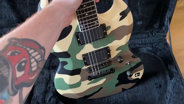 ESP Viper Wood Camo