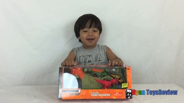 DINOSAUR TOYS Matchbox Mission Dino Raiders from Jurassic World смотреть онлайн