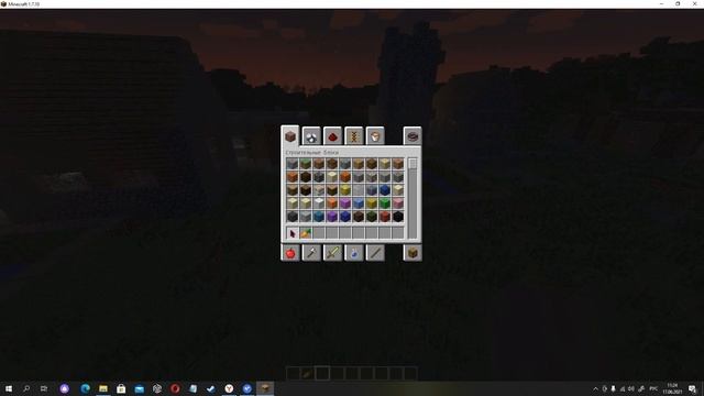 Как выдать меч бога командой.