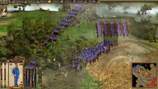 Cossacks 2 - Skirmish Russia vs France (Part 2) смотреть онлайн