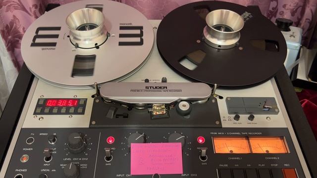 Pink Floyd «A Momentary Lapse of Reason» Ст B. Studer PR-99Mk3. Запись с виниловой пластинки смотреть онлайн