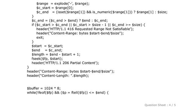 HTML : Using php to output an mp4 video смотреть онлайн